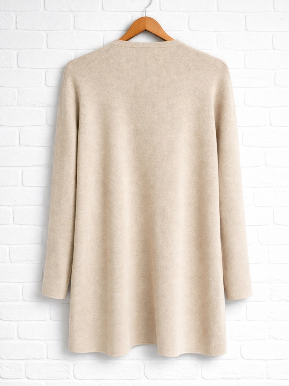 J.Crew Factory Sweater Cardigan Blazer Juliette Style Open Front Tan NWT Size XS - Picture 2 of 4